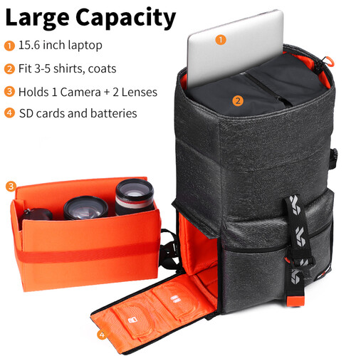 KF13.096V1 Camera Backpack